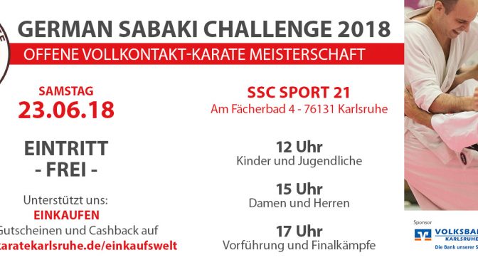 Deutsche Meisterschaft im Enshin Karate 2018