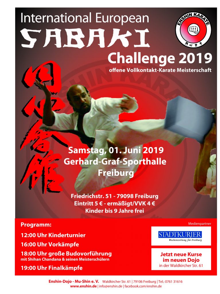 International European Sabaki Challenge 2019 Plakat